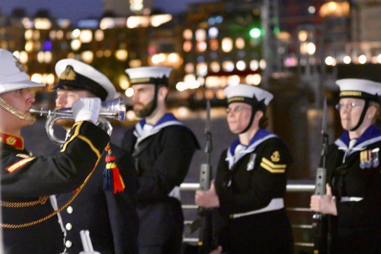 A Drop in the Community – HMS President hosts Royal Navy open evening