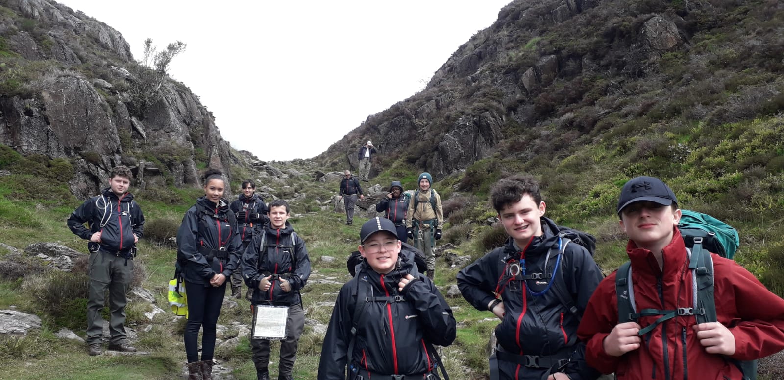 Adventure training week in Snowdonia
