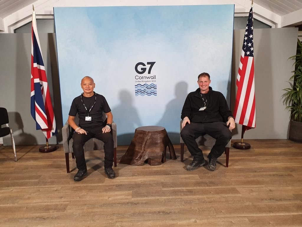 Engineer Reservists support to G7 Summit