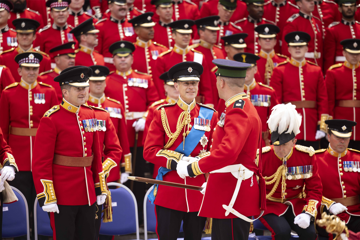 A momentous ceremony at Buckingham Palace